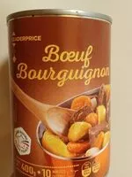 Mängden socker i Bœuf Bourguignon LP
