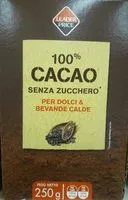 Mängden socker i 100% cacao non sucré