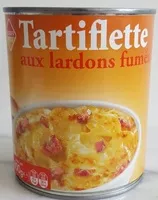 Mängden socker i Tartiflette aux lardons fumés