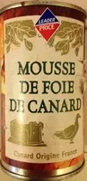Mängden socker i Mousse de Foie de Canard
