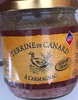 Mängden socker i terrine de canard a l'armagnac