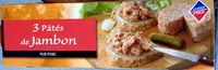 Mängden socker i 3 Pâtés de Jambon Pur Porc