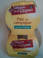 Mängden socker i Pâté de campagne au porc breton
