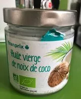 Mängden socker i huile vierge noix de coco bio