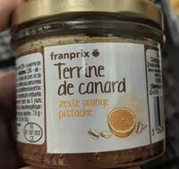 Mängden socker i Terrine de canard