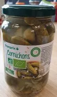 Mängden socker i Cornichons bio 37cl