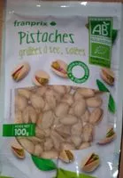 Mängden socker i pistaches bio grillees et salees