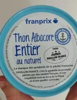 Mängden socker i thon albacore au naturel peche a la canne