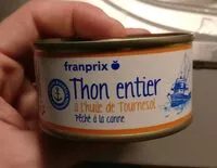 Mängden socker i Ton entier à l'huile de tournesol (péché à la canne)