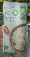 Mängden socker i riz blanc bio