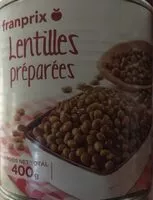Mängden socker i Les lentilles