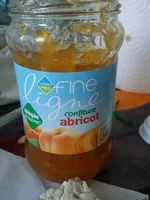 Mängden socker i Fine ligne - Confiture abricot