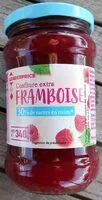 Mängden socker i Confiture extra framboise 30% de sucre en moins