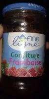 Mängden socker i Confiture Framboise fine ligne