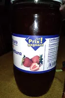 Mängden socker i Confiture De Fraise