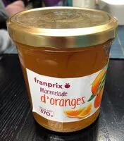 Mängden socker i Marmelade d'oranges