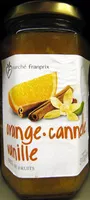 Mängden socker i Préparation aux oranges, à la cannelle et à la vanille Franprix