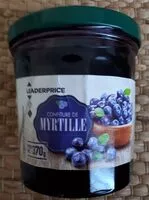 Mängden socker i Confiture de myrtille