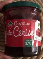 Mängden socker i Confiture extra de cerise