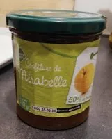 Mängden socker i Confiture de Mirabelle