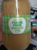 Mängden socker i Spécialité pomme poire