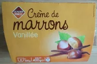 Mängden socker i Crème de marrons Vanillée