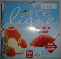 Mängden socker i Fine ligne pomme fraise 400 g