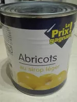 Mängden socker i abricots au sirop léger