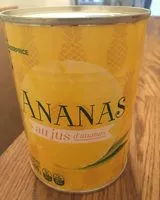 Mängden socker i Ananas au jus d ananas