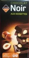 Mängden socker i Chocolat Noir aux Noisettes