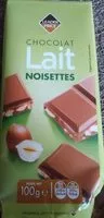 Mängden socker i Chocolat Lait Noisettes 