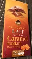 Mängden socker i Chocolat Lait Fourré au Caramel Fondant