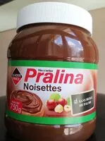 Mängden socker i Pralina