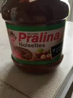 Mängden socker i Pralina