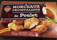 Mängden socker i Morceaux Croustillants de Poulet