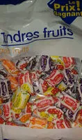 Mängden socker i Bonbon tendre fruit