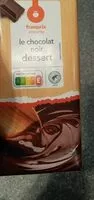 Mängden socker i Le chocolat noir dessert