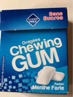 Mängden socker i Dragées Chewing-Gum