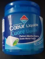 Mängden socker i Chewing-gum - Coeur liquide