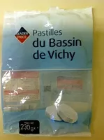 Mängden socker i Pastilles du Bassin de Vichy