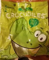 Mängden socker i Crocodiles