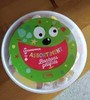 Mängden socker i Assortiment Bonbons gélifiés