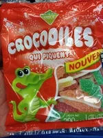 Mängden socker i Crocodiles qui piquent...