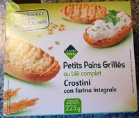 Mängden socker i petits pains grillés au blé complet sans sucres ajoutés