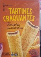 Mängden socker i Tartine craquantes fourrées au chocolat
