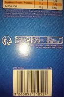 Mängden socker i Biscottes au froment