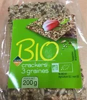 Mängden socker i Crackers 3 graines