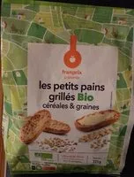 Mängden socker i Les petits pains grillés Bio