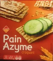 Mängden socker i Pain azyme craquant