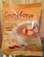Mängden socker i Croûtons goût fromage spécial soupe